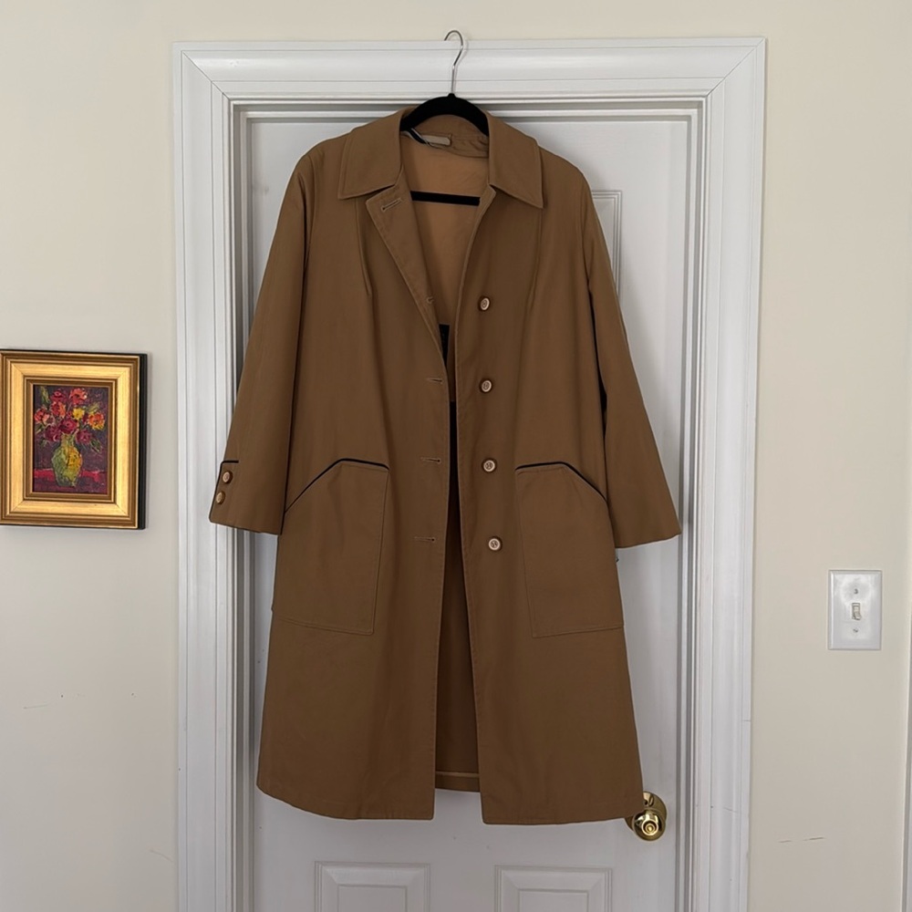 Vintage London Fog Trench, size 12 regular